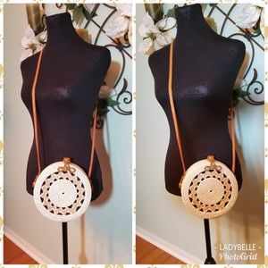 🌴 Bali Rattan Round Bag 🌴